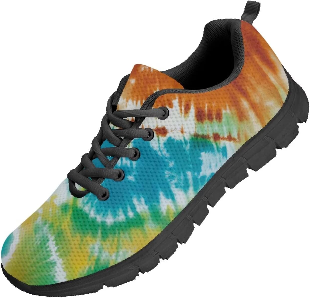 

Мужские кроссовки Funnydude Funny Print для бега, весенние легкие туристические кроссовки на шнурках, Tie Dye