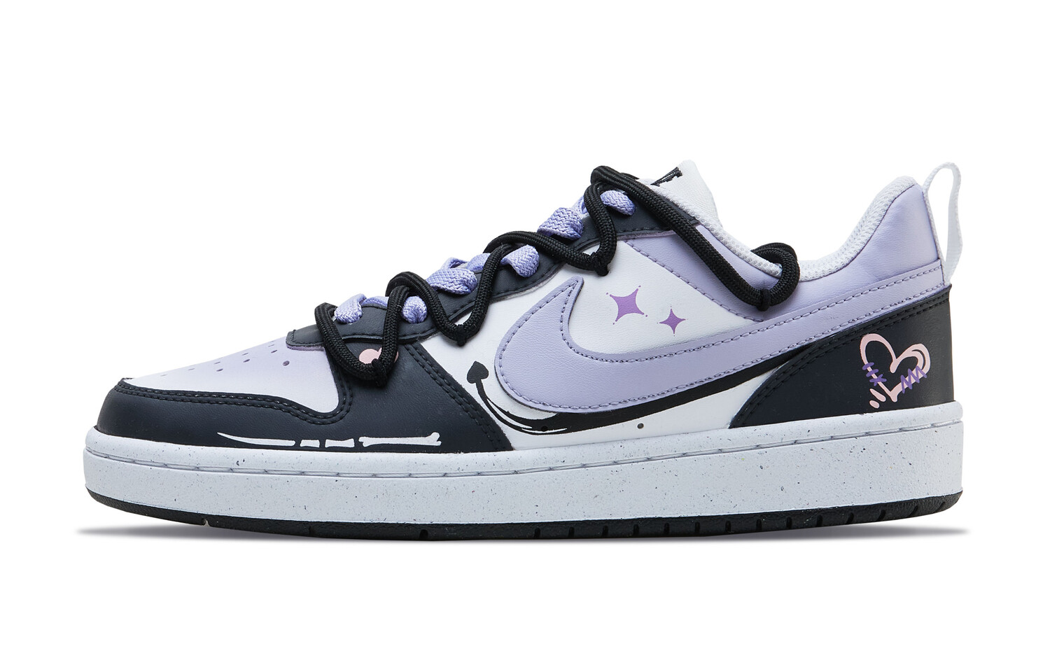 

Женские кроссовки для скейтбординга Nike Court Borough, Black