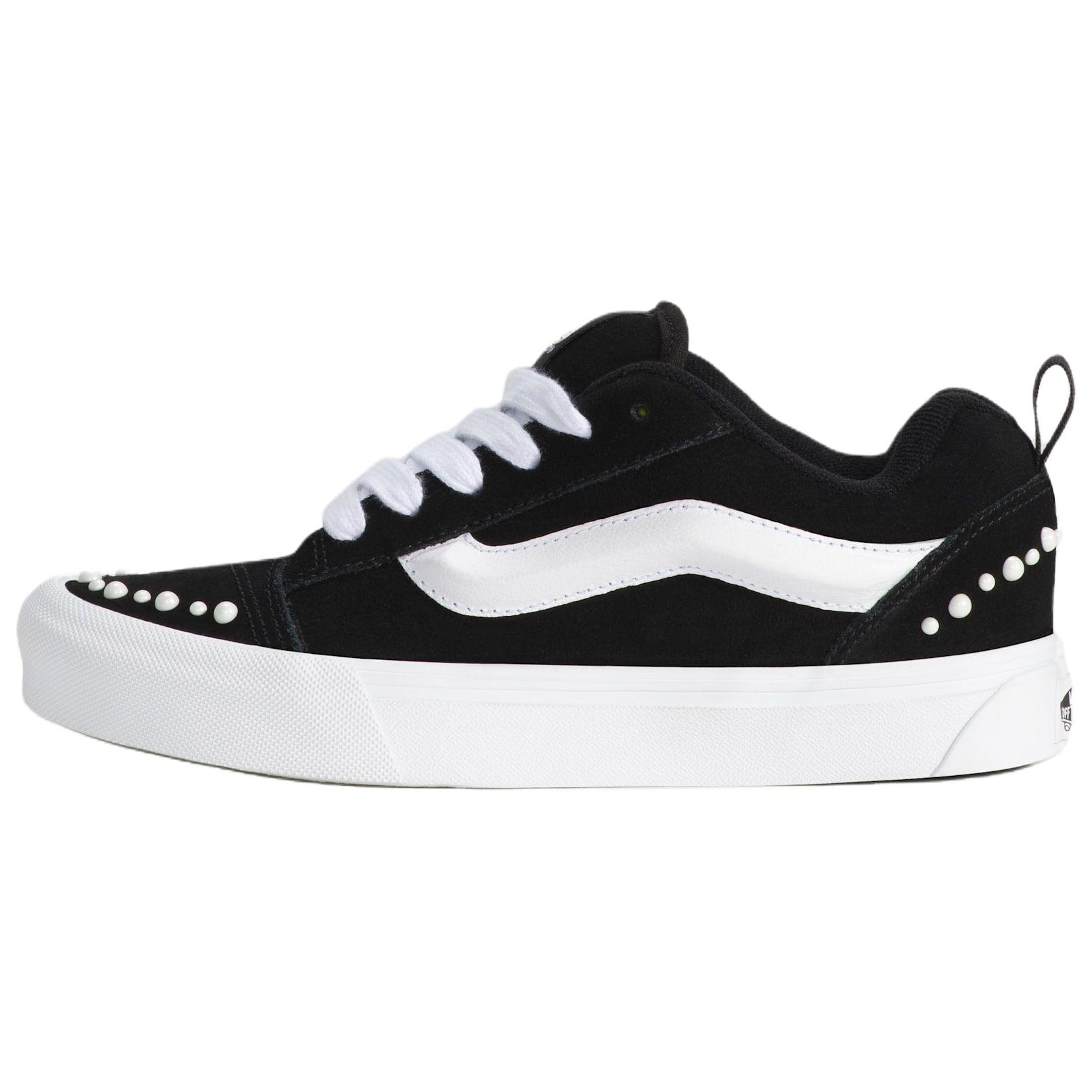 

Knu Skool Support низкие кроссовки для скейтбординга унисекс Vans, черный/белый