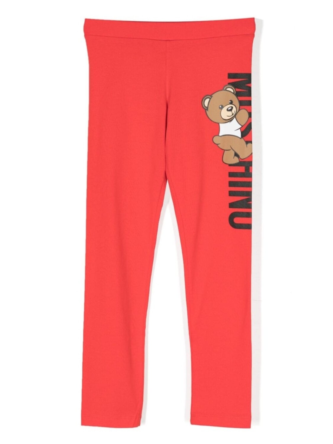 

Moschino Kids легинсы с принтом Teddy Bear, красный