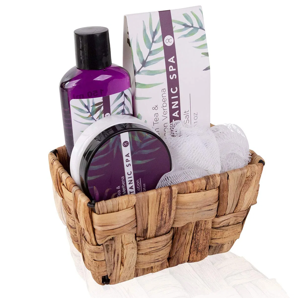 Подарочный набор Accentra Botanic Spa в корзине из морской травы Accentra, Purple — фото 2