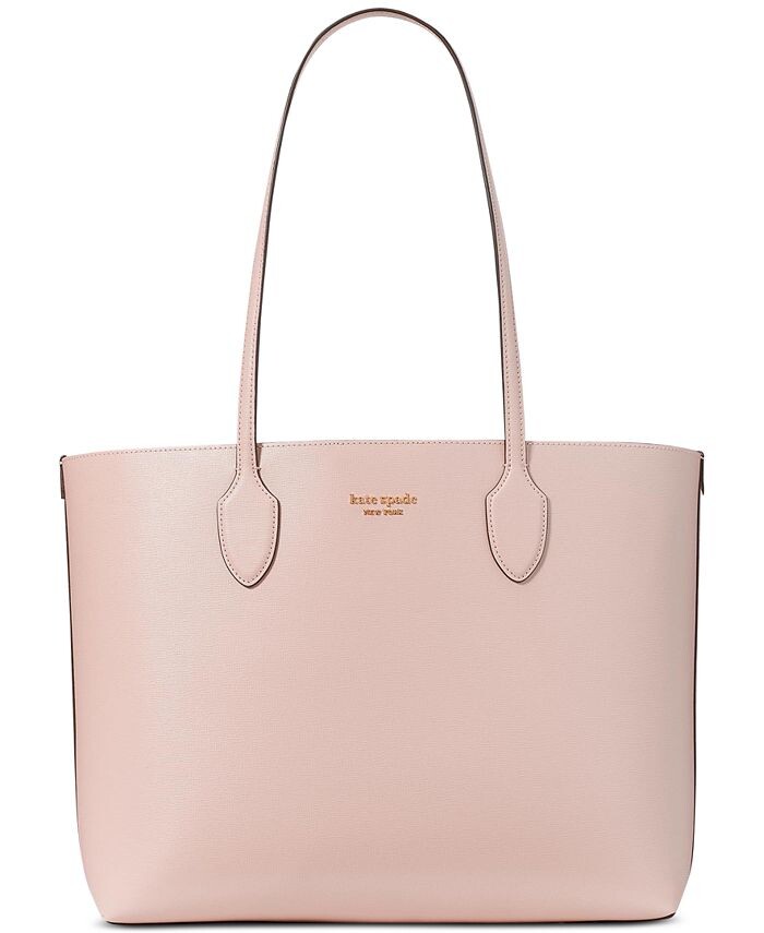 

Большая сумка-тоут Bleecker из сафьяновой кожи kate spade new york, розовый