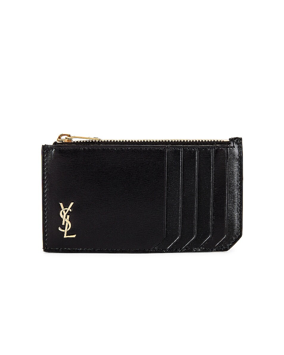 

Картхолдер Saint Laurent YSL Credit, черный