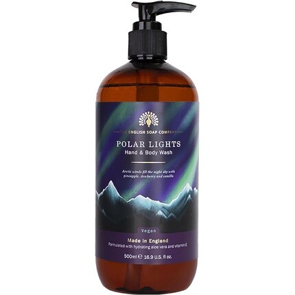 

The English Soap Company Мыло для мытья рук и тела Polar Lights 500 мл 16,9 жидких унций.