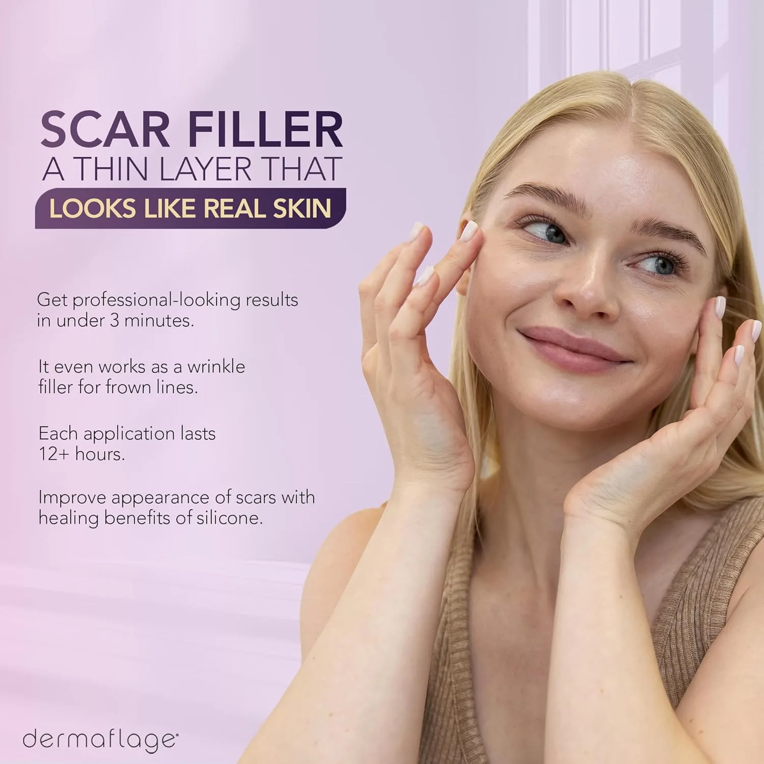 Набор для филлера Dermaflage для заполнения рубцов, 4 аппликатора., Bronze Dark — фото 4