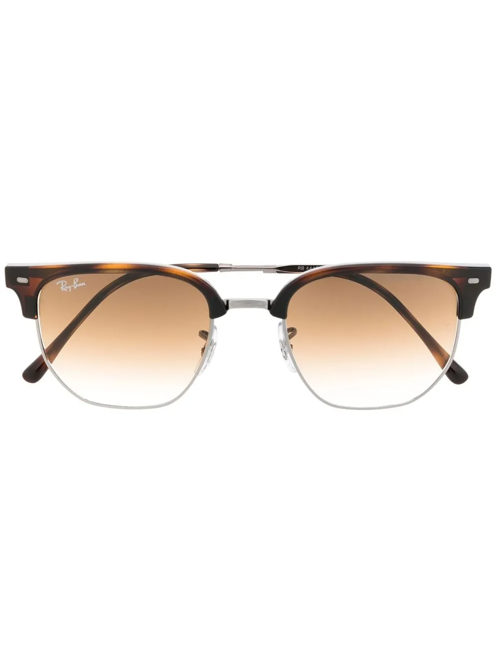 

Солнцезащитные очки в оправе черепаховой расцветки Ray-Ban, коричневый