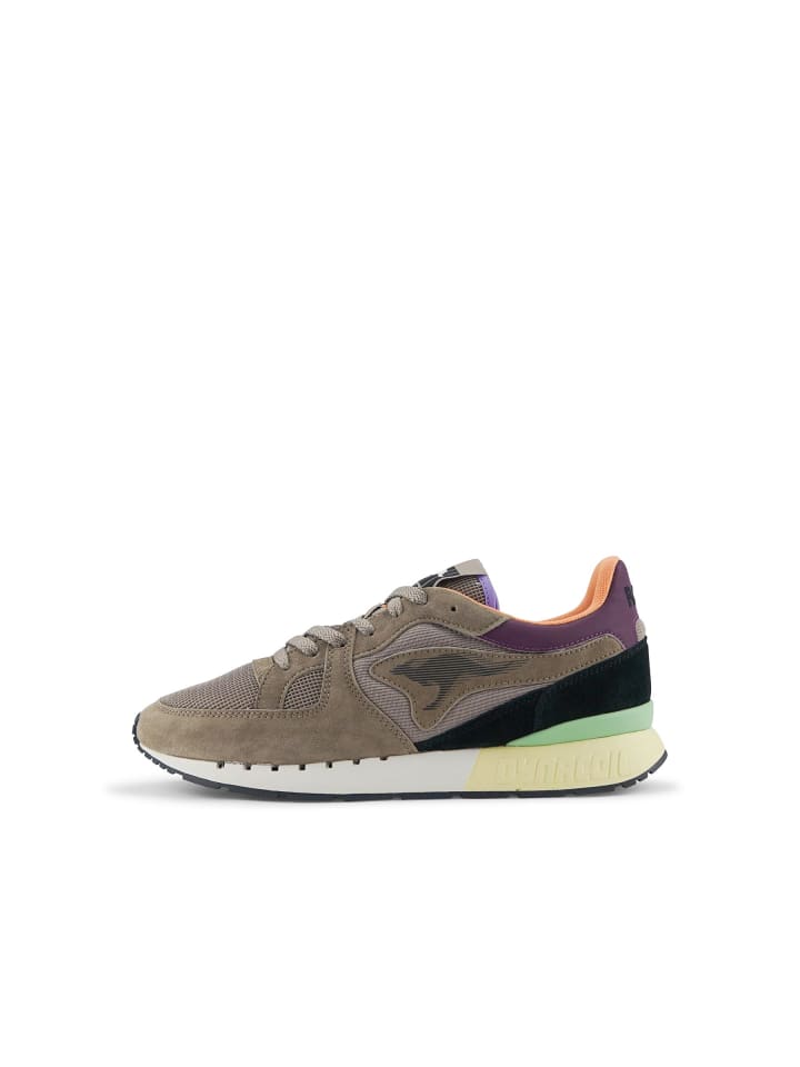 

Низкие кроссовки KangaROOS Originals COIL R1 OG POP, цвет pilzbraun/lila