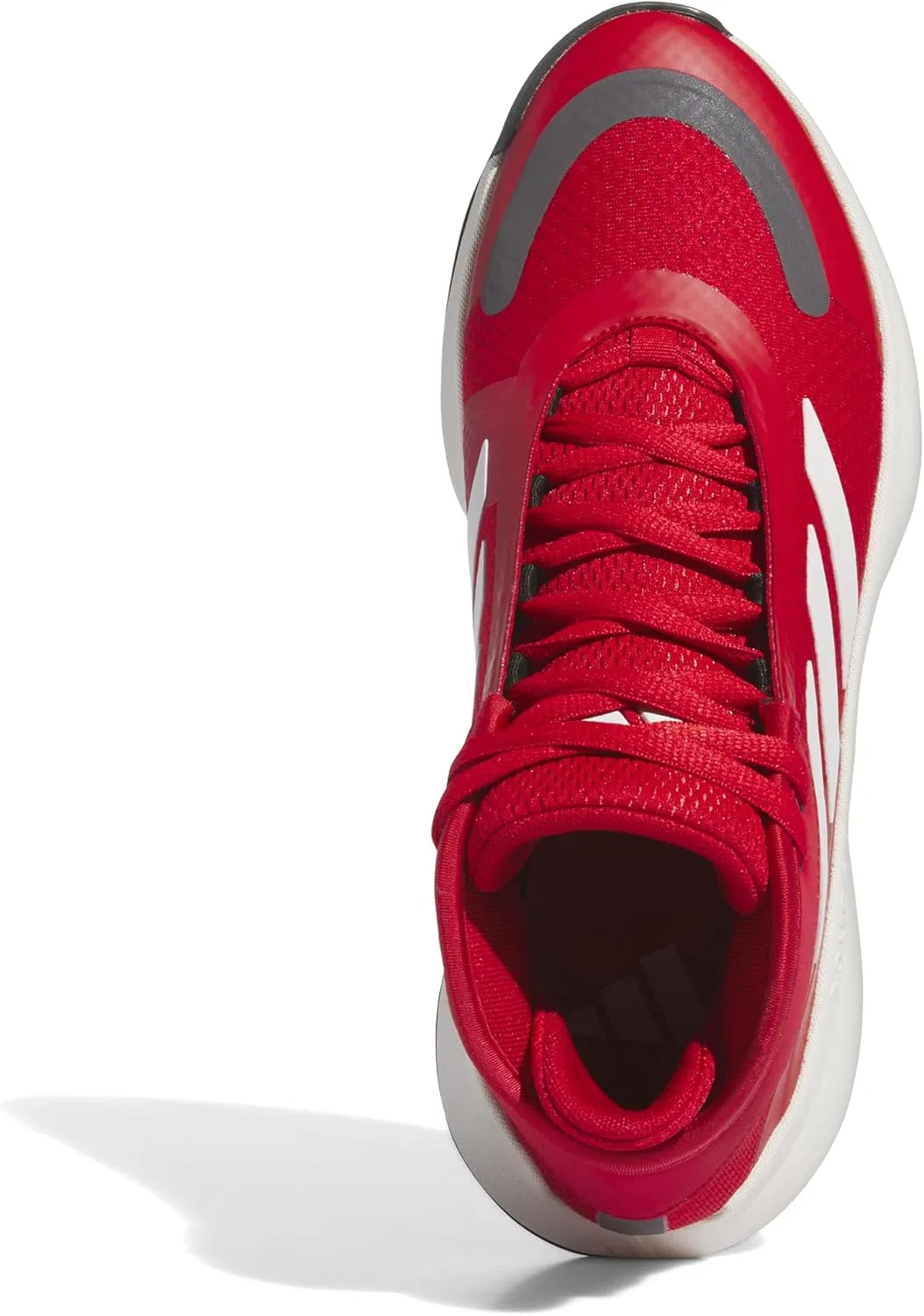 Кроссовки Adidas Unisex Bounce Legends - низкие (не для футбола), Better Scarlet Cloud White Charcoal — фото 2