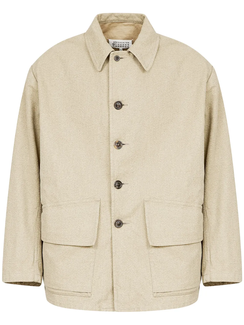 

Куртка-рубашка MAISON MARGIELA, нейтральный