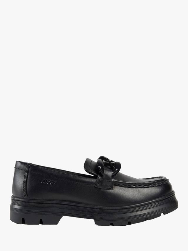 

Детские школьные туфли-лоферы Mina Leather Pod, Black