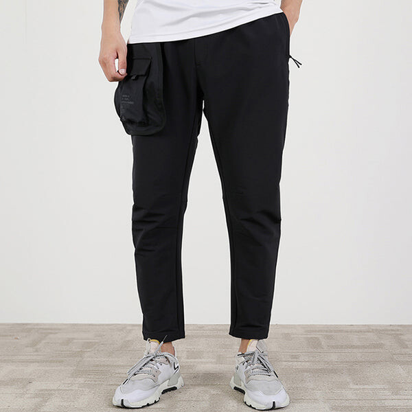 Брюки adidas Th Pnt Wv Flc Leisure Sports Training Wear Woven Trousers Men's Black, черный — фото 3