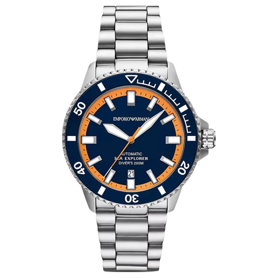 

Морской исследователь автоматические часы из нержавеющей стали EMPORIO ARMANI