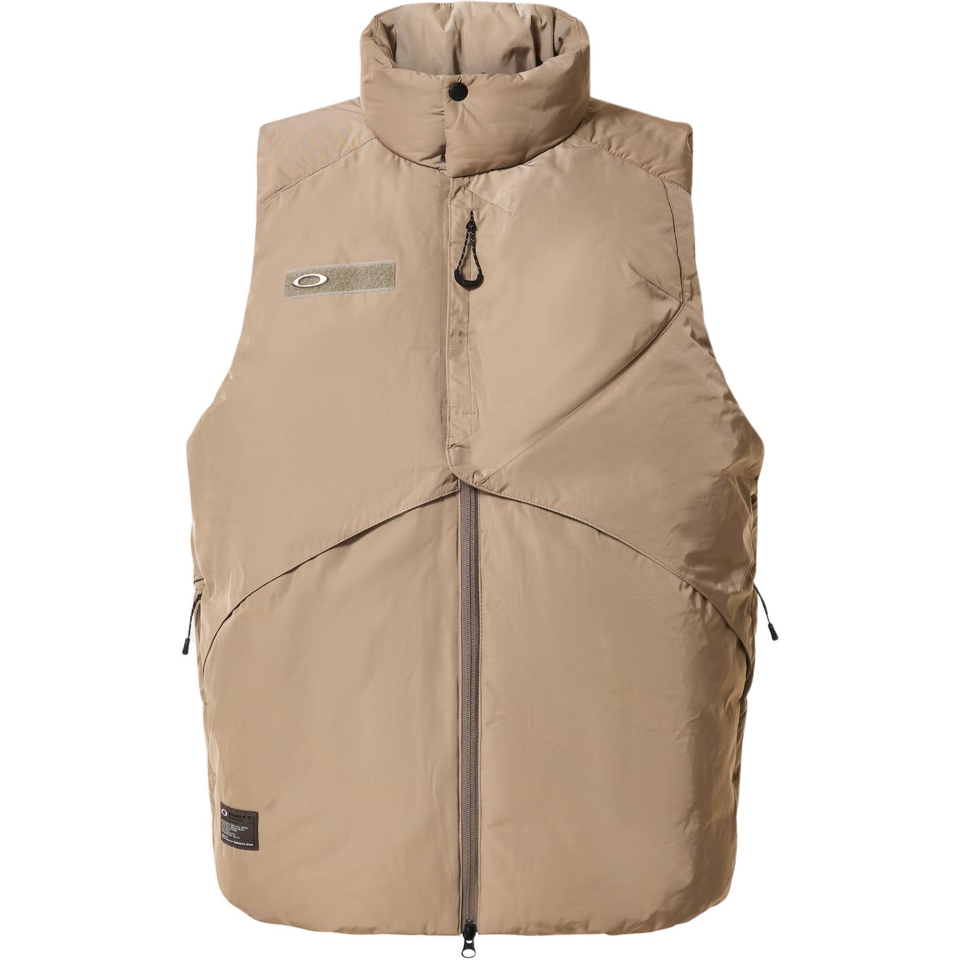 

Oakley Мужской жилет коричневого цвета со стоячим воротником