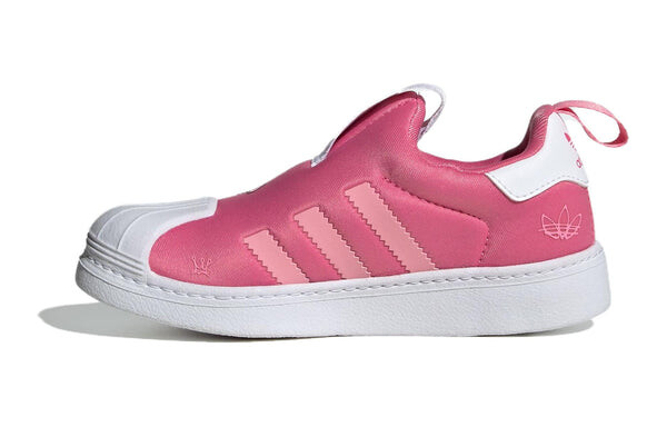 Кроссовки оригинал x hello kitty и друзья суперзвезда 360 Adidas, розовый — фото 2
