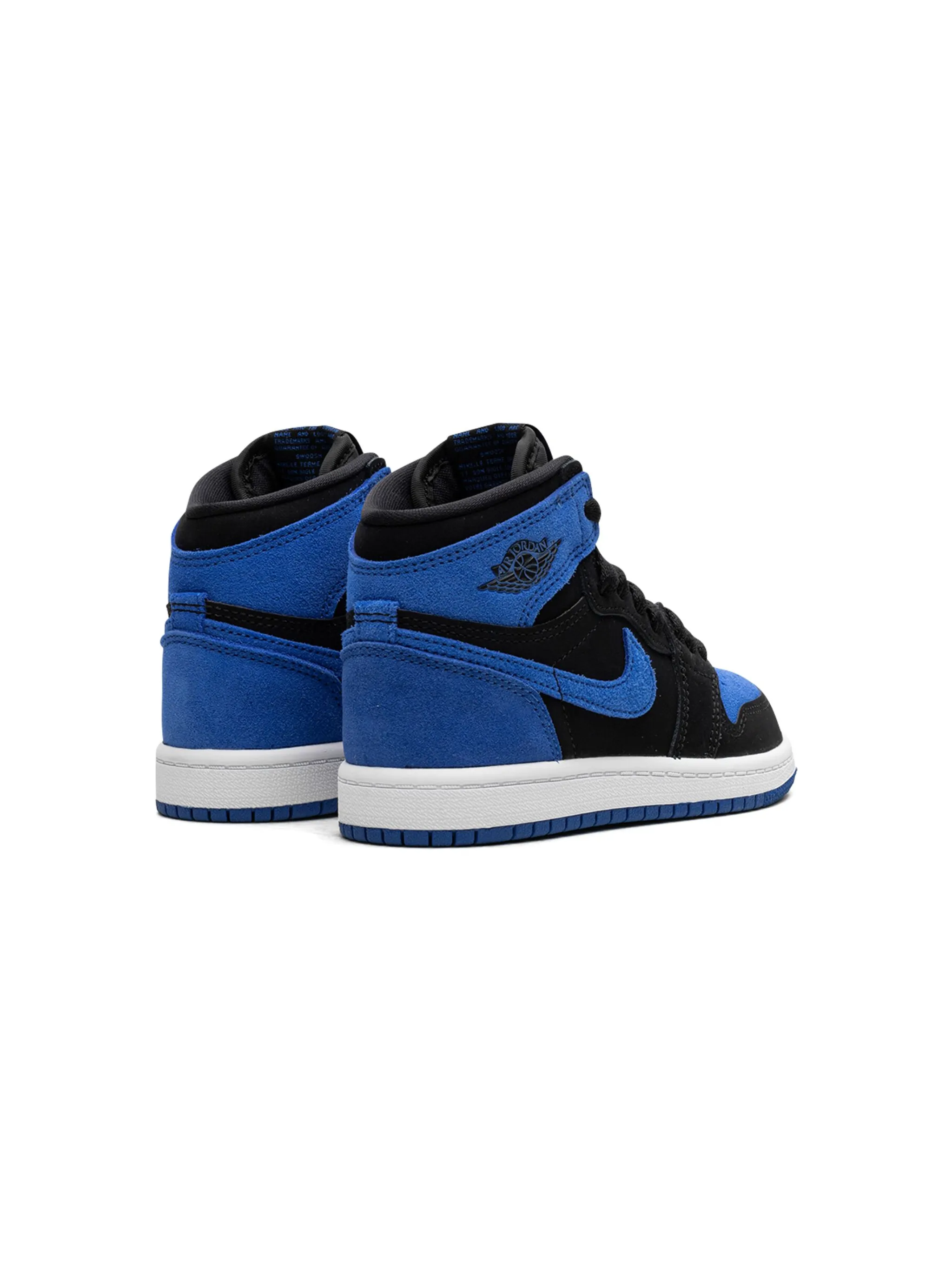 Кроссовки Air Jordan 1 OG Reimagined Royal Jordan Kids, черный — фото 3