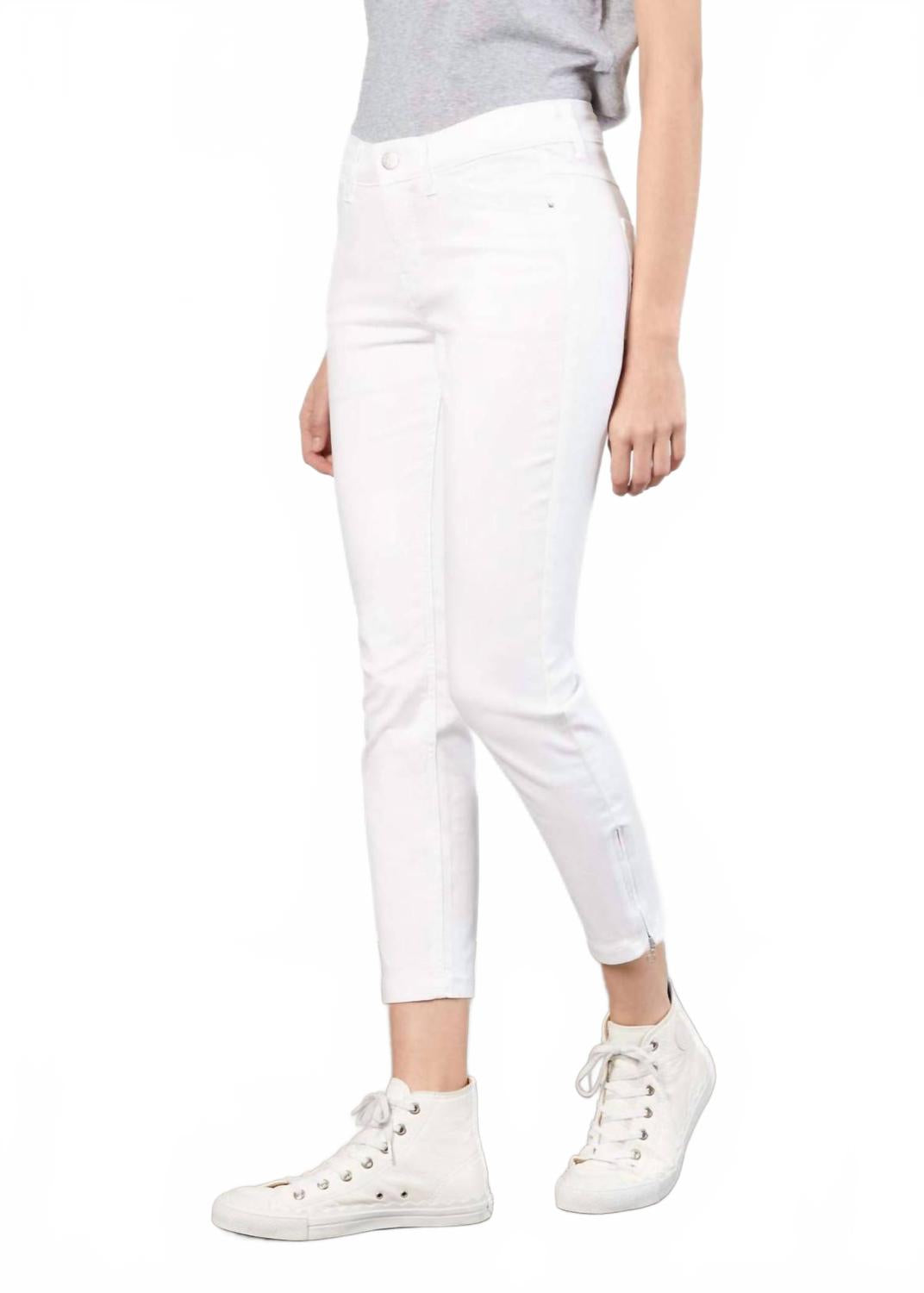 

Стильные укороченные джинсы белые MAC