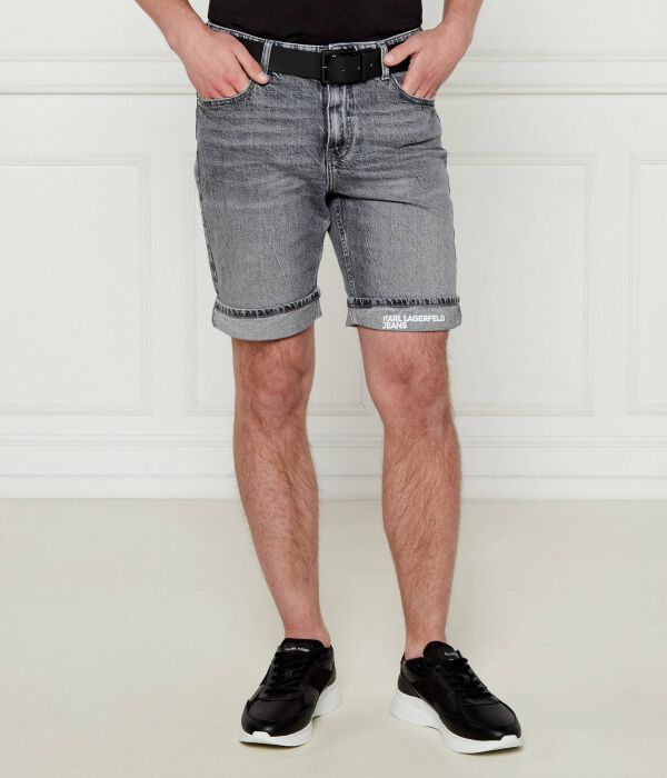 

Джинсовые шорты Slim fit Karl Lagerfeld Jeans, черный