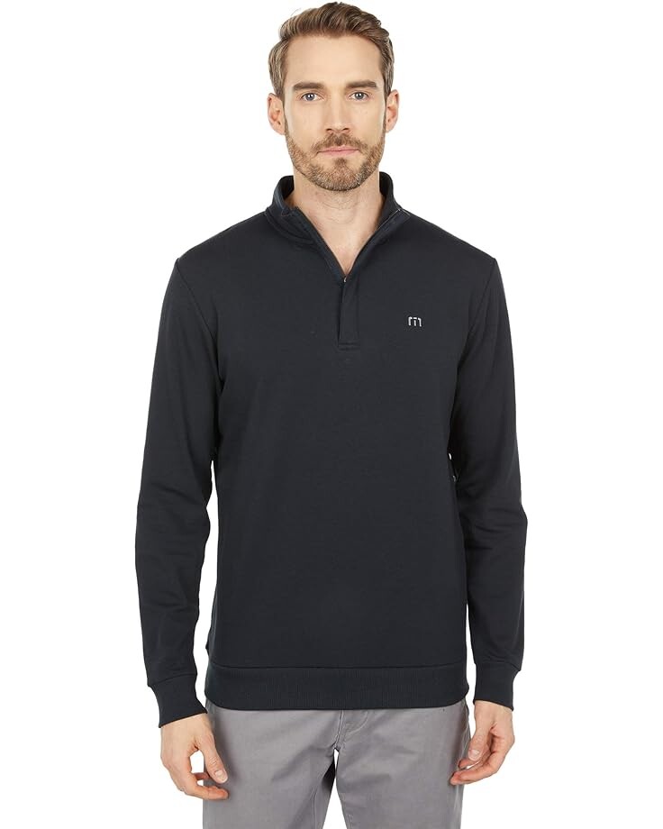 

Куртка TravisMathew Cloud 1/4 Zip 2.0, черный