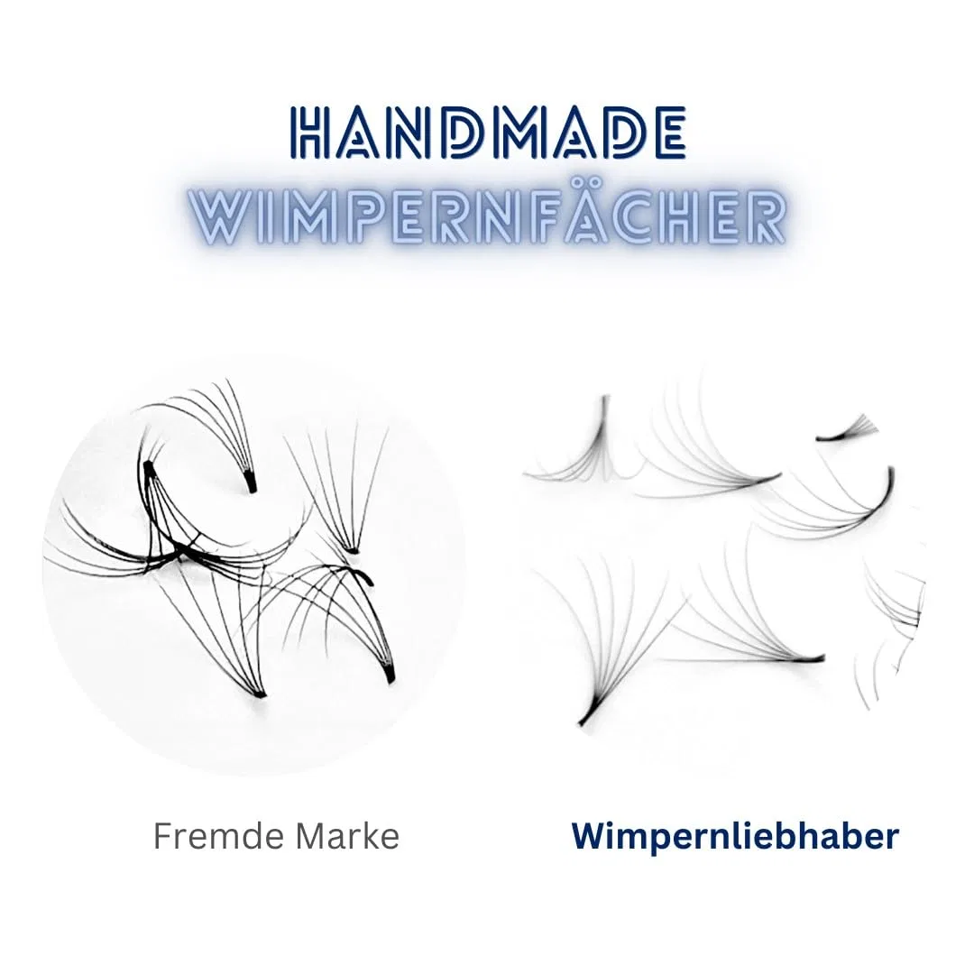 Накладные ресницы 6D 0.07 Handmade Eyelash Fans (C Curl, 10 мм) Wimpernliebhaber — фото 4