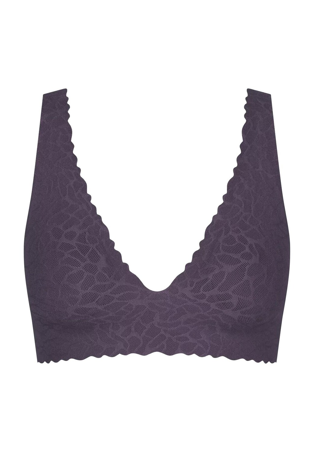 

Zero Feel Lace Bralette, без косточек, кружево, однотонный, для женщин sloggi, цвет Blueberry