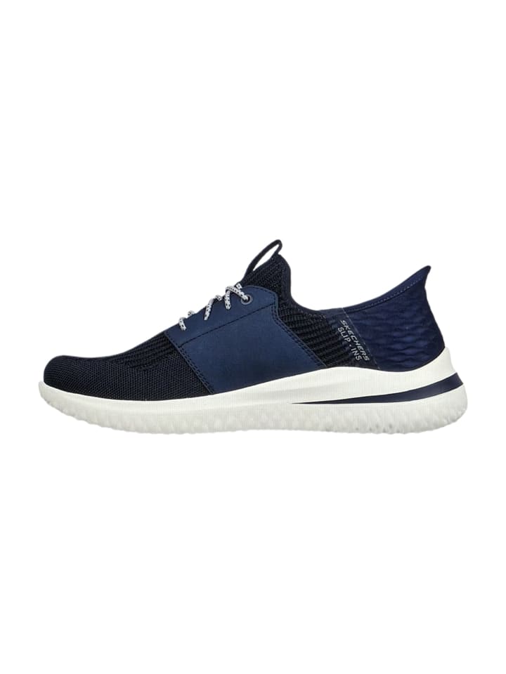 Skechers Низкие кроссовки синего цвета — фото 3