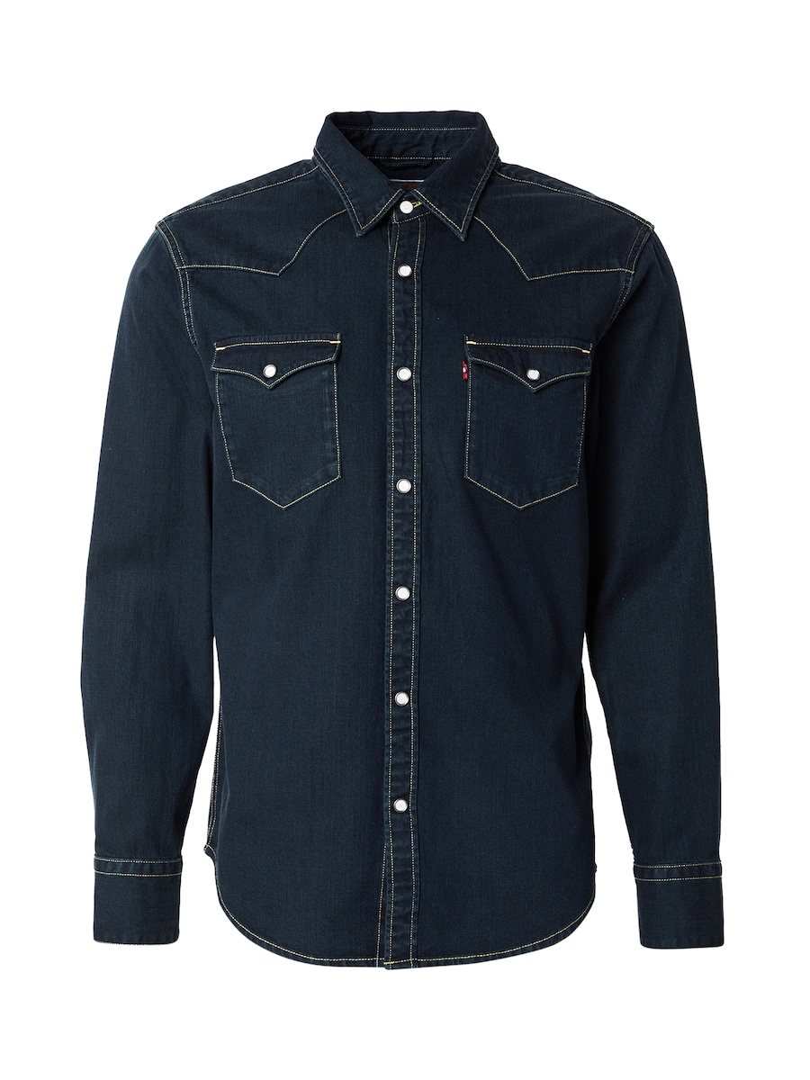 

Рубашка на пуговицах классического кроя LEVI'S Barstow Western Standard Shirt, черный