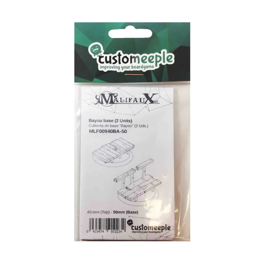 

Базовые топы Bayou 50 мм, Malifaux - Base Tops (Customeeple)