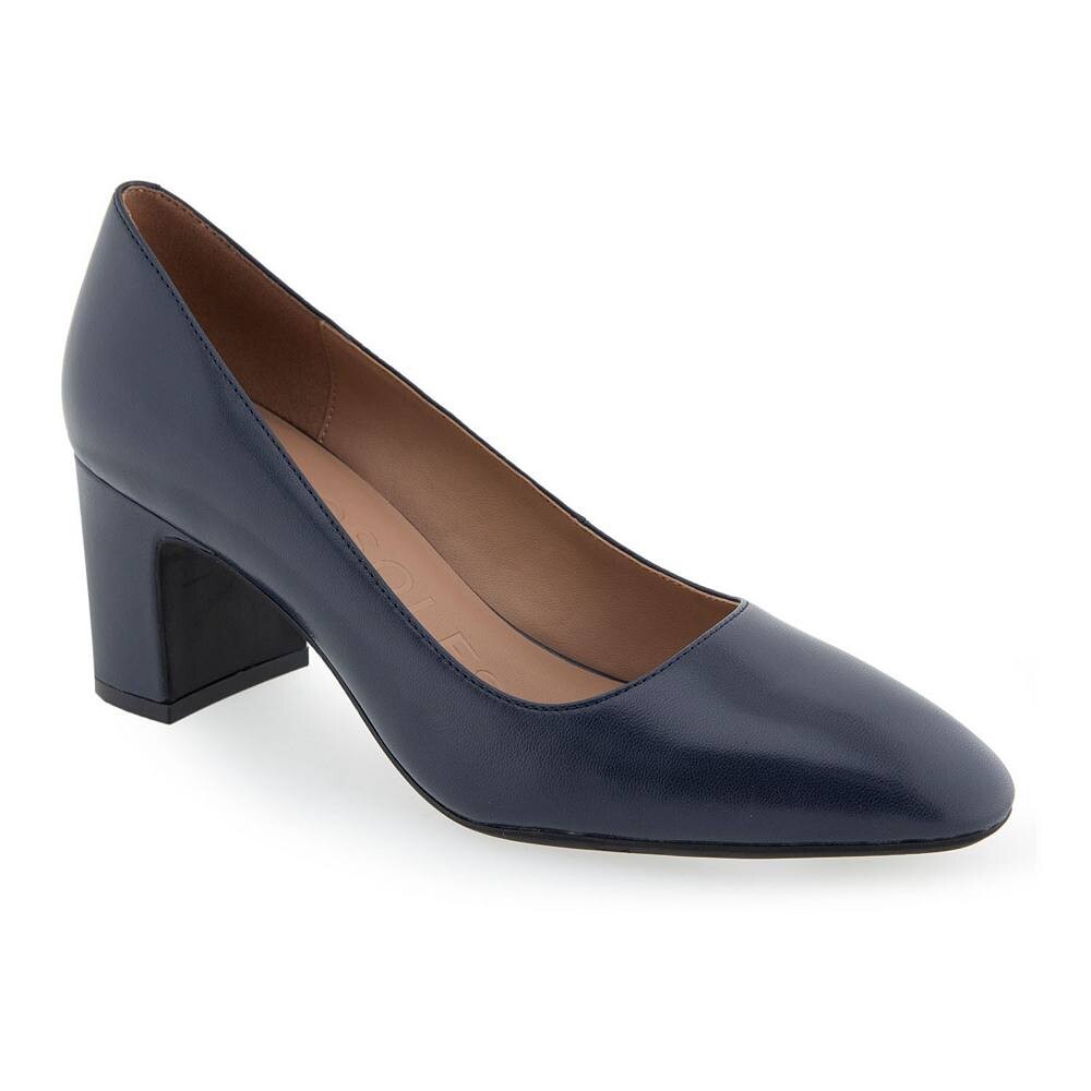 

Женские кожаные модельные туфли Aerosoles Minetta, цвет Navy Leather