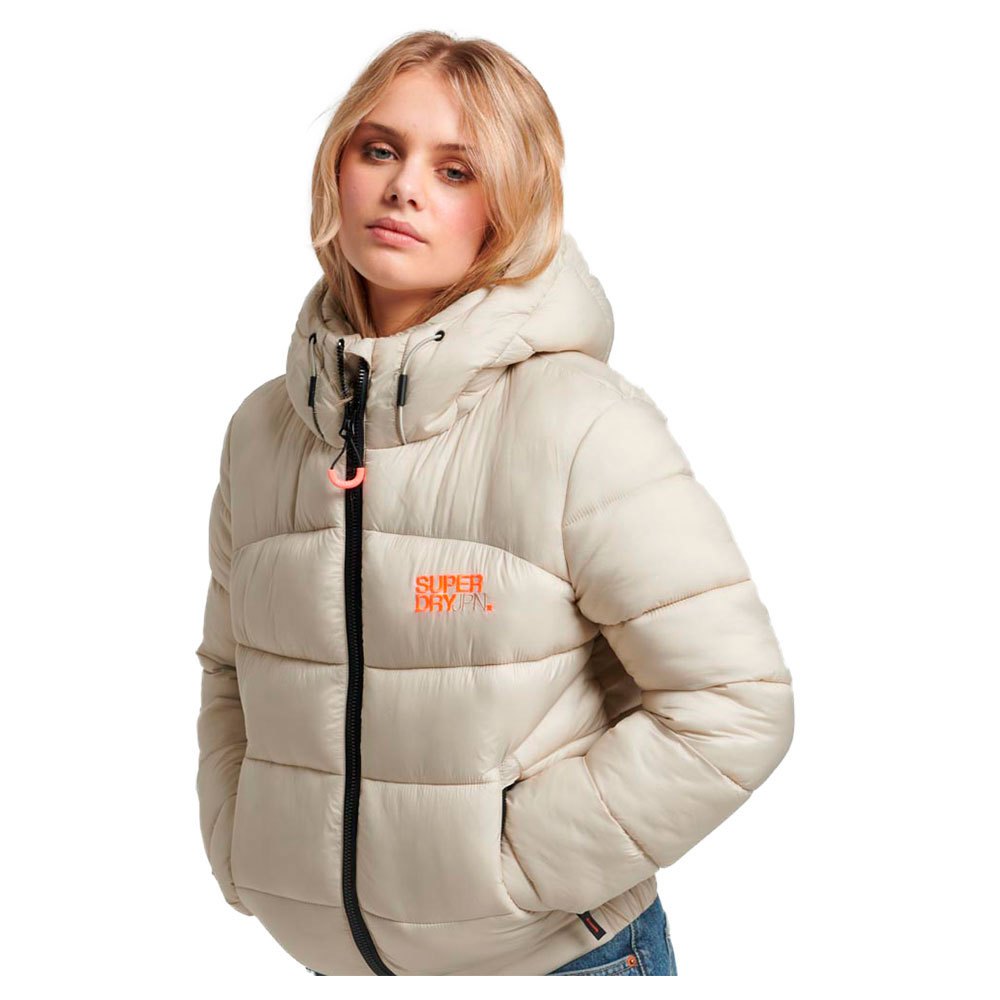 

Куртка Superdry Sports Puffer, бежевый