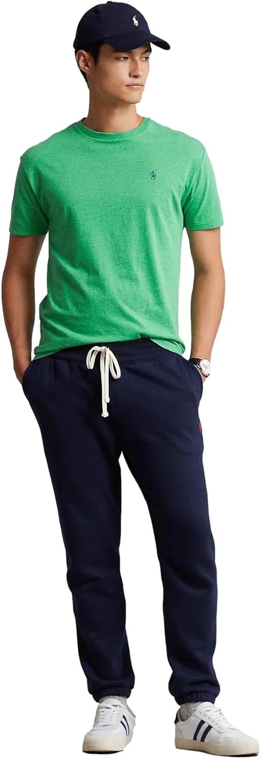 Футболка Polo Ralph Lauren Mens Ps200, (2024 Collection) Palm Green Heather — фото 3