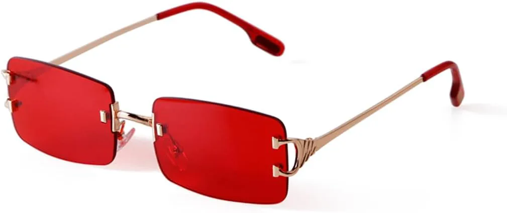 

Солнцезащитные очки с защитой UV400 | Без оправы, зеленые тонированные линзы | Для женщин и мужчин, для занятий спортом на открытом воздухе и вождения DSVIGF, 06