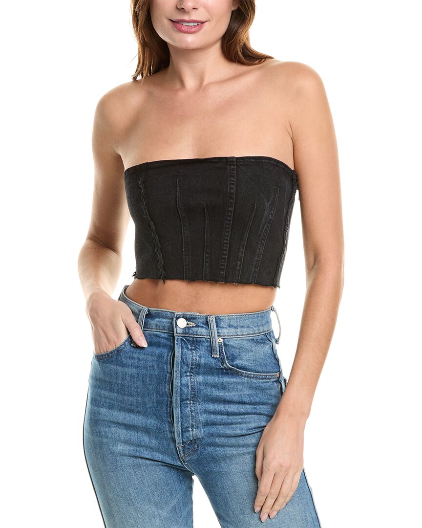 

Корсетный топ Stevie от HUDSON Jeans, черный