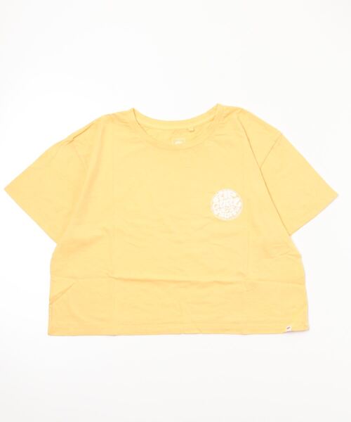 

Футболка укороченная с принтом на спине, Wettie Icon II RIP CURL, золотой