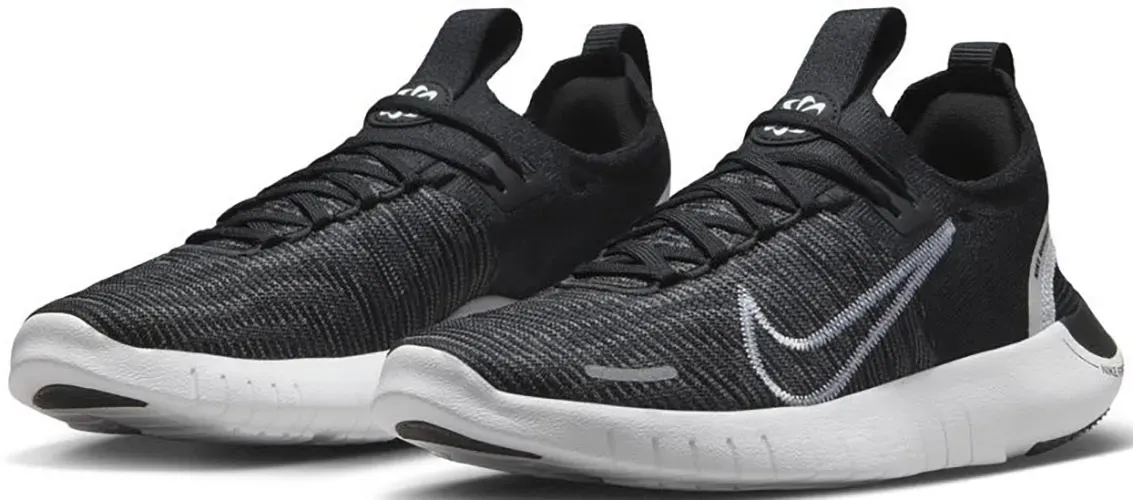 

Кроссовки Nike " Nike Free Run Flyknit Next Nature", черно-белый