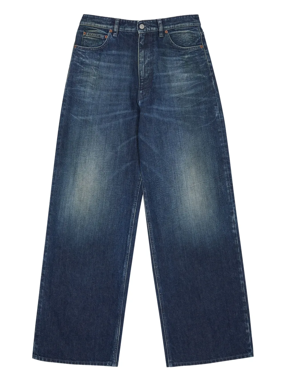 

Брюки с пятью карманами Mm6 Maison Margiela, синий