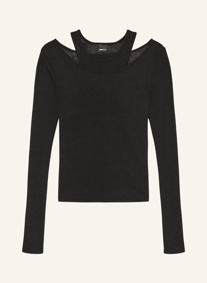 

Длинный рукав Gina Tricot, черный