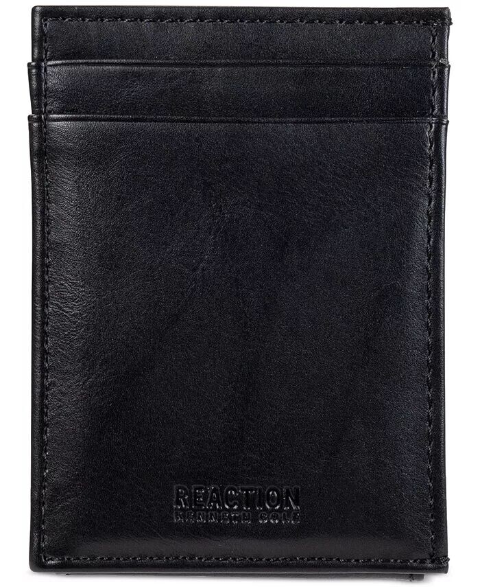 

Мужской широкий кошелек Technicole Kenneth Cole Reaction, черный