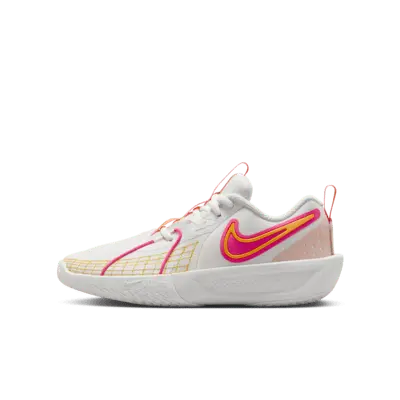 

Кроссовки Nike G.T. Cut 3, цвет Summit White/Hyper Pink/University Gold/Arctic Orange