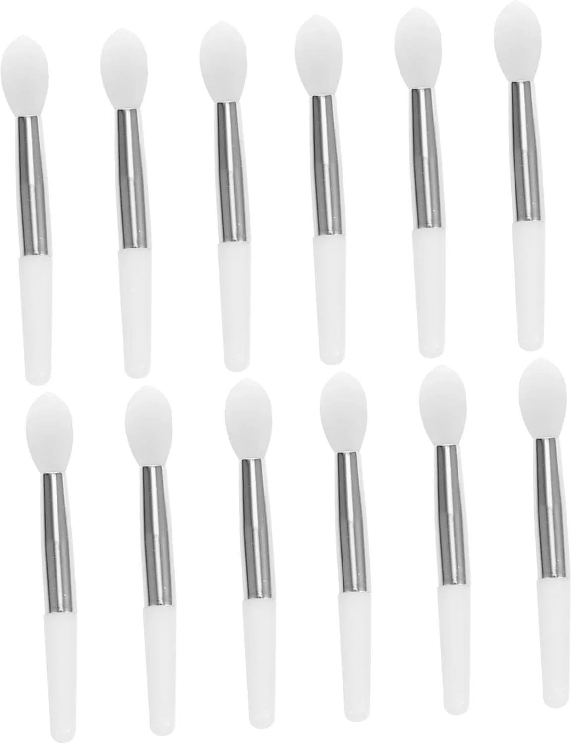 Набор силиконовых кистей для губ 12 шт, Beatifufu, 5x1 см