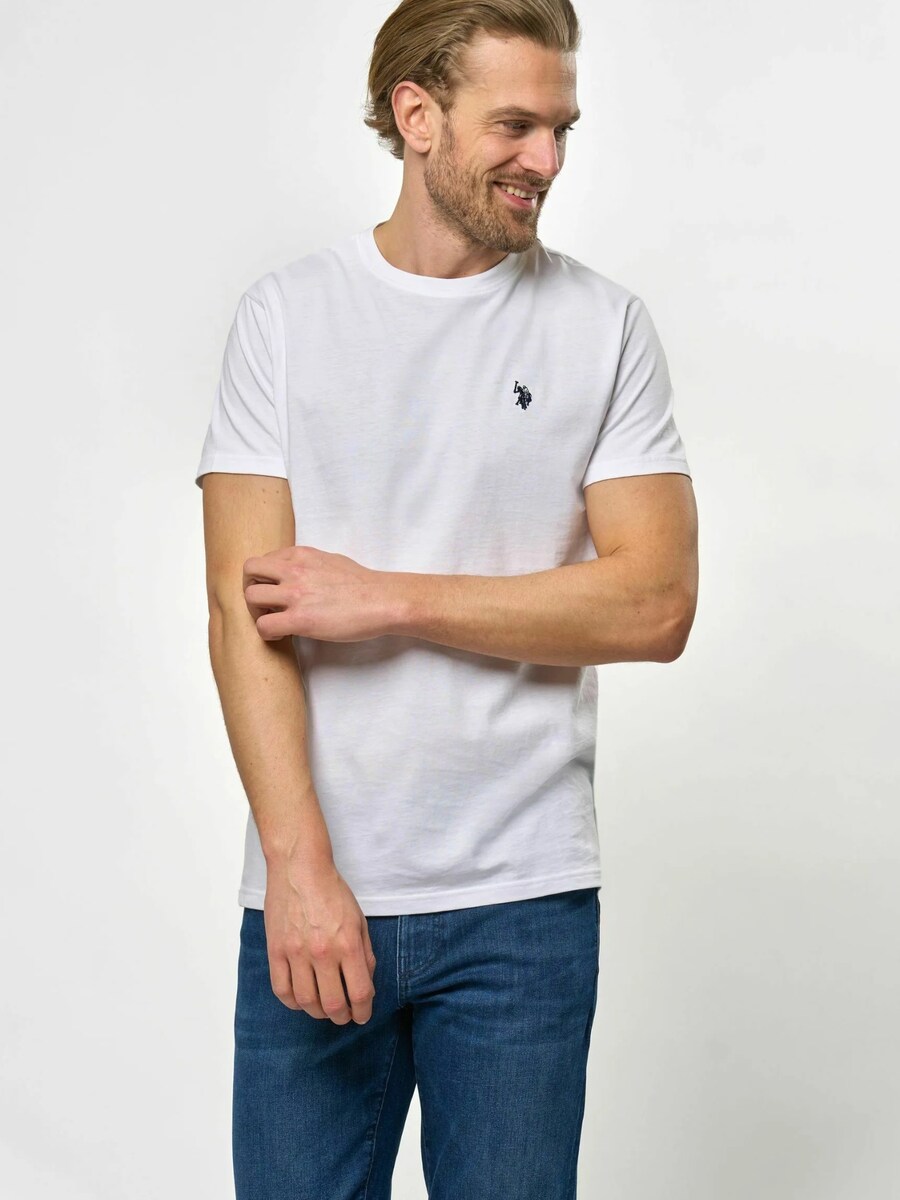Рубашка на пуговицах классического кроя U.S. POLO ASSN. Arjun, сапфировый/черный/белый — фото 4