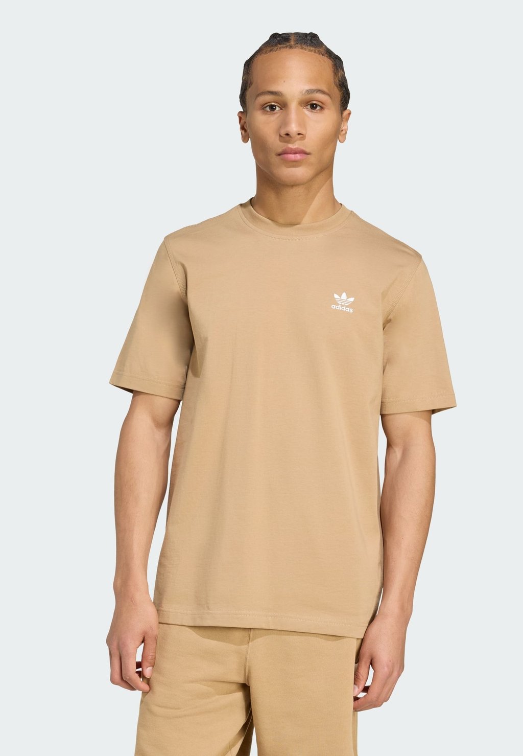 

Базовая футболка TREFOIL ESS TEE Adidas Originals, цвет Cardboard