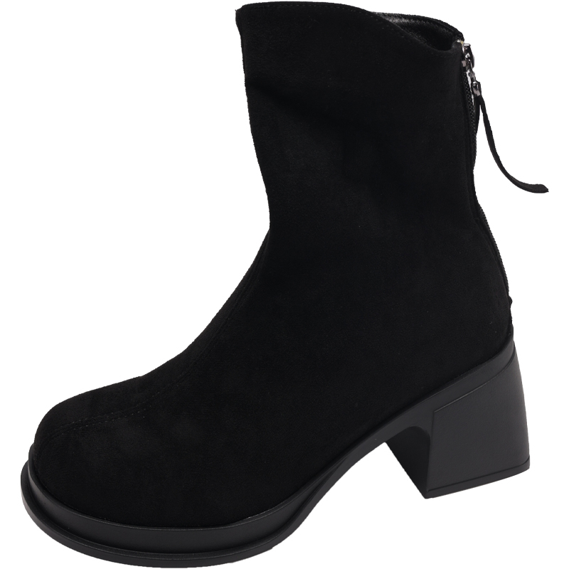 Yue Elsa Черные женские ботильоны, цвет Black