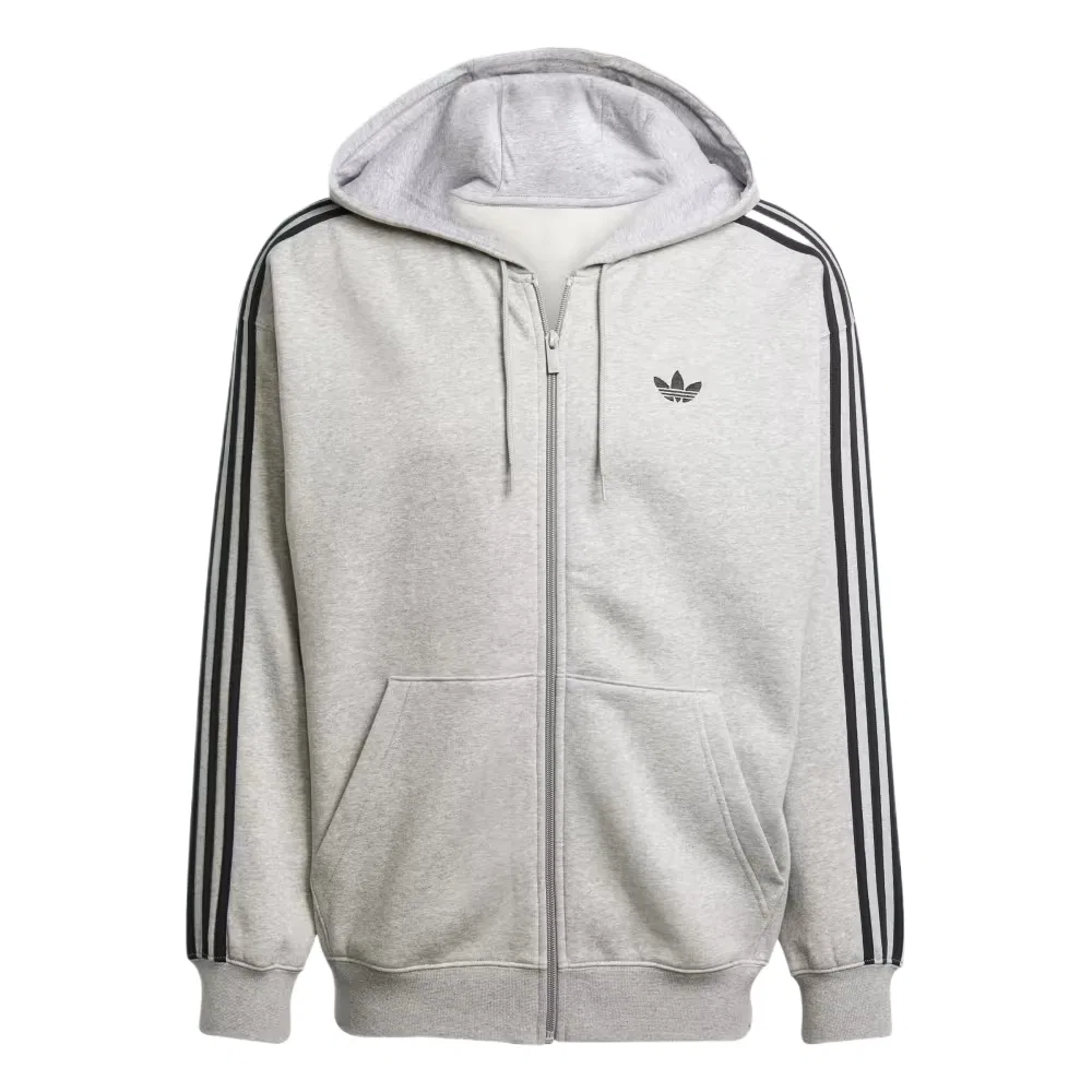 Свитшот ADICOLOR мужской Adidas Originals, Medium Gray Heather/Black
