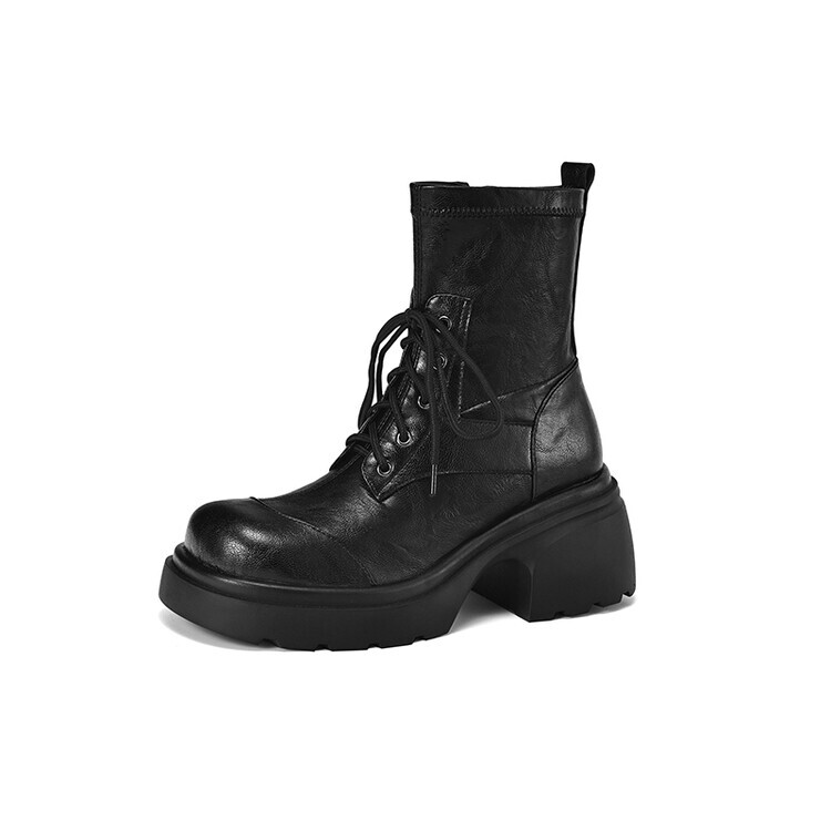 

Ботинки Martin Boot женские Su Yanjiao, темно-коричневый