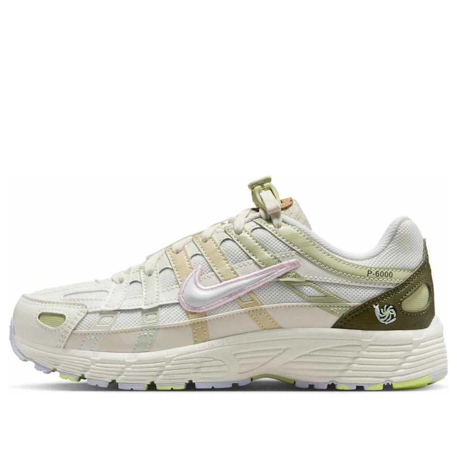 

Кроссовки (GS) Nike P-6000 'Sail Olive Pink Foam', бежевый