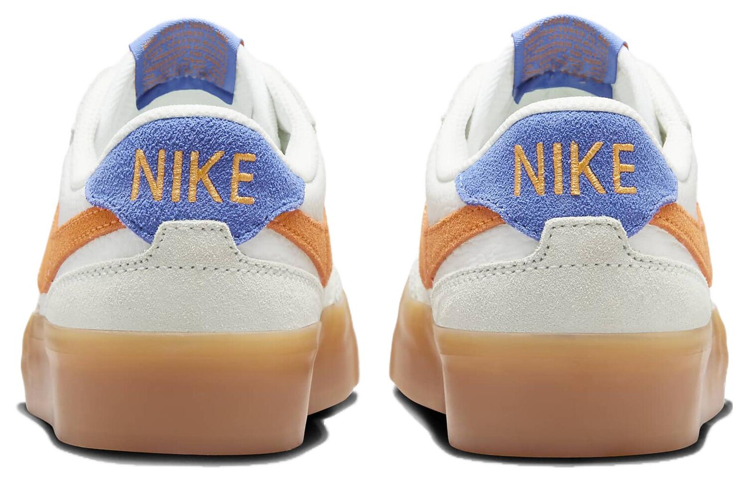 Женские кроссовки для скейтбординга Nike SB Zoom Pogo, Peak white/light silver/polar/bright orange — фото 4