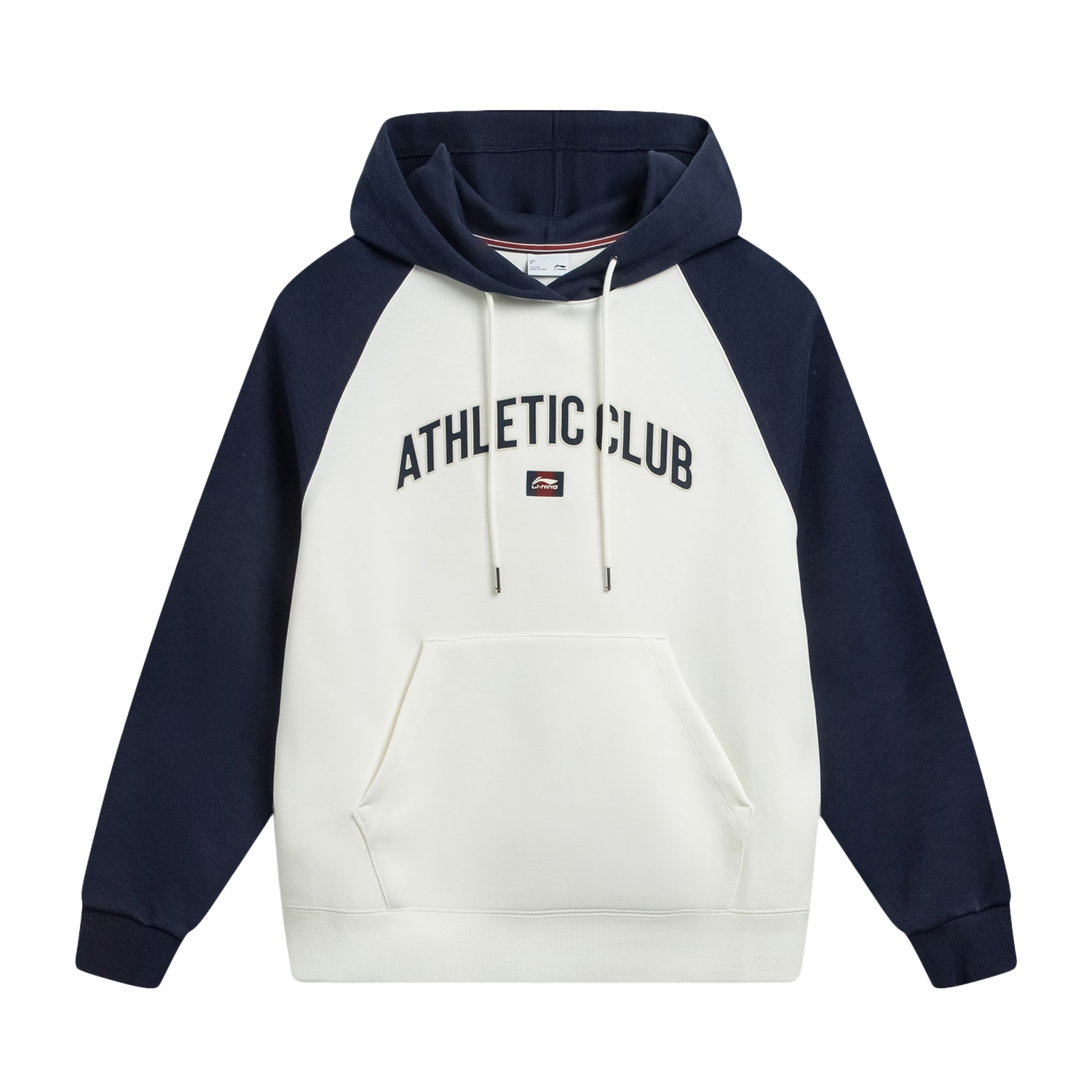 

Спортивный свитшот серии Trend женский LINING, Ivory/темно-синий