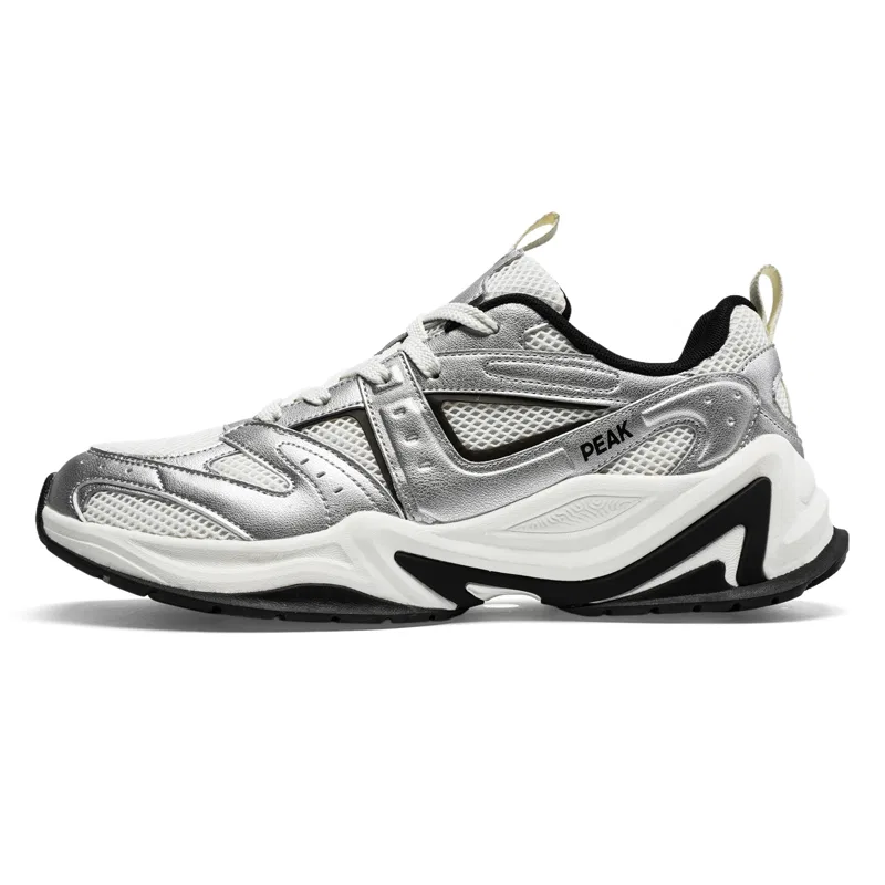 Кроссовки повседневные PEAK Milky white/silver