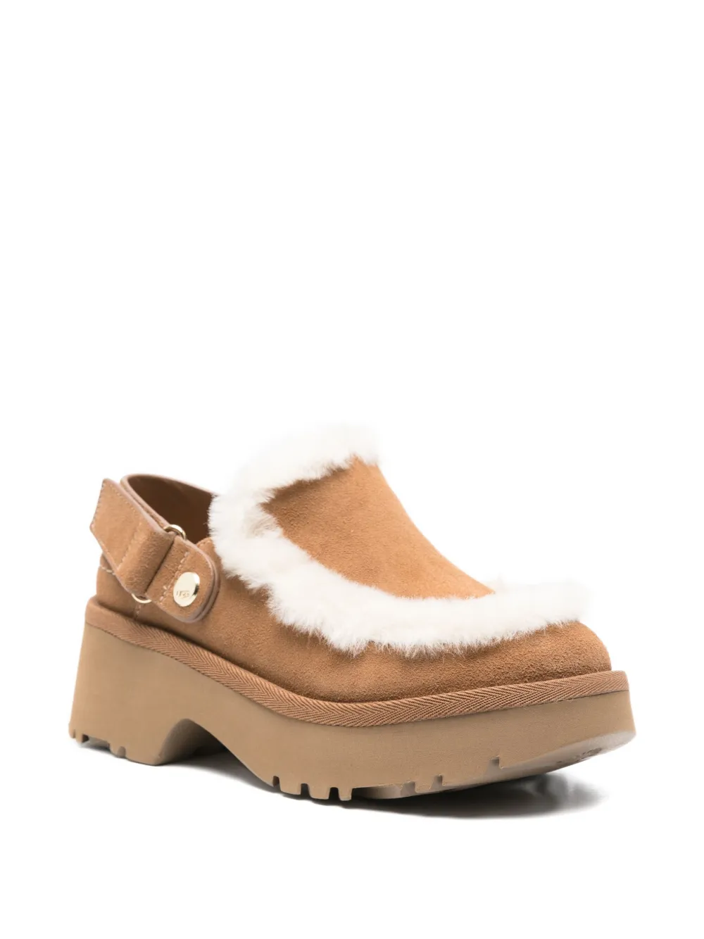 Туфли Esmee с меховой отделкой, 60 мм UGG, коричневый — фото 2