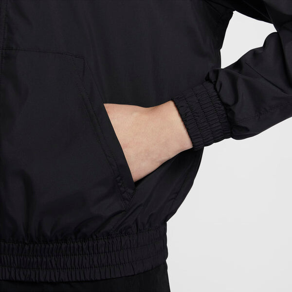 Куртка спортивная классическая тканая куртка Nike, черный — фото 2